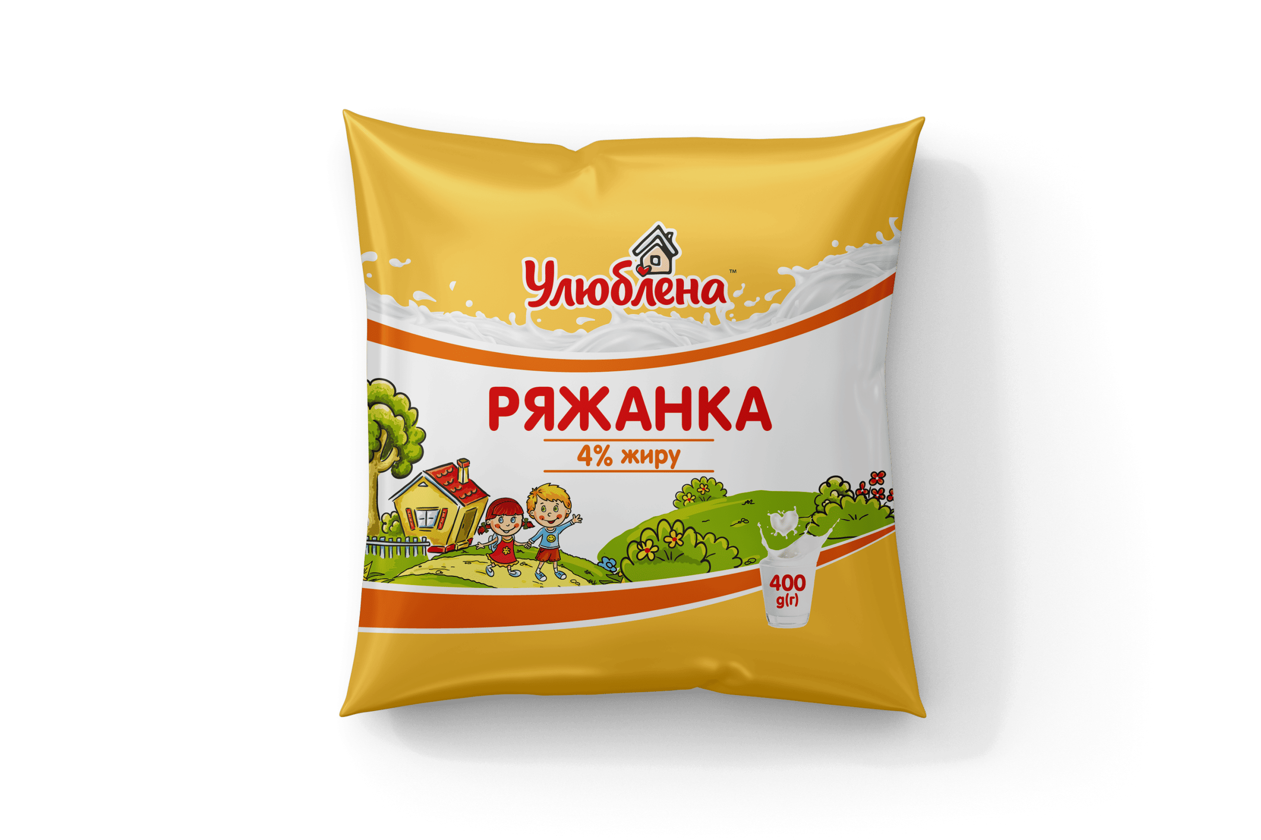 Ряжанка 4 % жиру 400 гр ТМ «Улюблена»